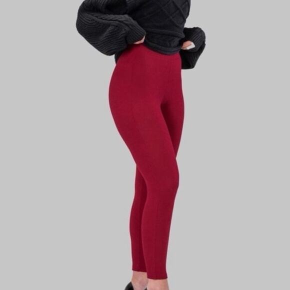 By Egreis High-Waisted Rib-Knit Leggings - Picture 3 of 6